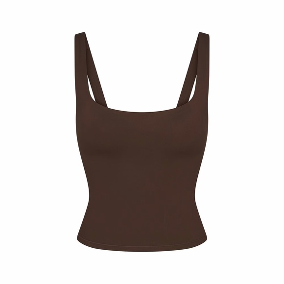 SKIMS Tops - SKIMS Women's Tank Top in Mocha Brown Size 4X